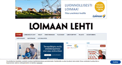 Desktop Screenshot of loimaanlehti.fi
